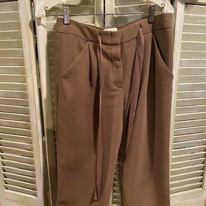 Aritzia Wilfred Allant Cropped Trouser Pants